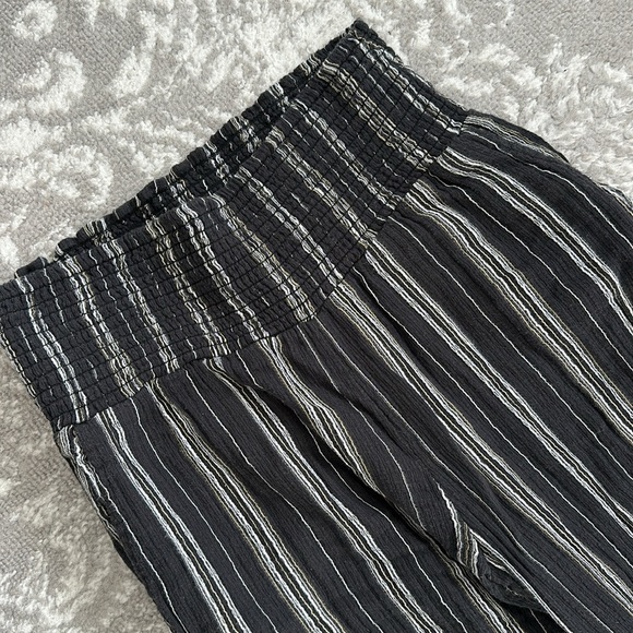 Billabong High Waist Stretch, Cotton Stripe Pants - Picture 2 of 3